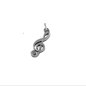 James Avery Music Note Sterling Silver Charm